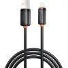 Дата кабель USB 2.0 AM to Lightning 2.0m 3A black XO (NB302-AI-2.black) изображение 3
