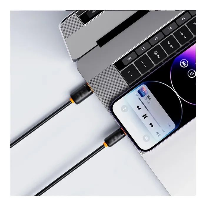 Дата кабель USB 2.0 AM to Lightning 1.0m 3A black XO (NB302-AI.black) изображение 4