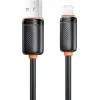 Дата кабель USB 2.0 AM to Lightning 2.0m 3A black XO (NB302-AI-2.black)