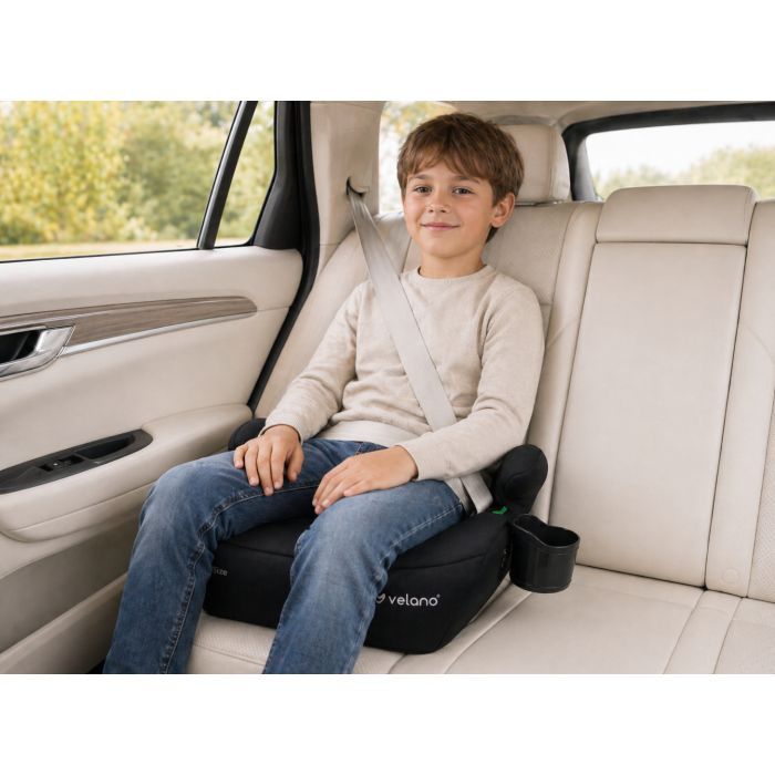 Автокресло Velano Primo i-Size 125150 см, ISOFIX + підстаканник, black (48142) изображение 5