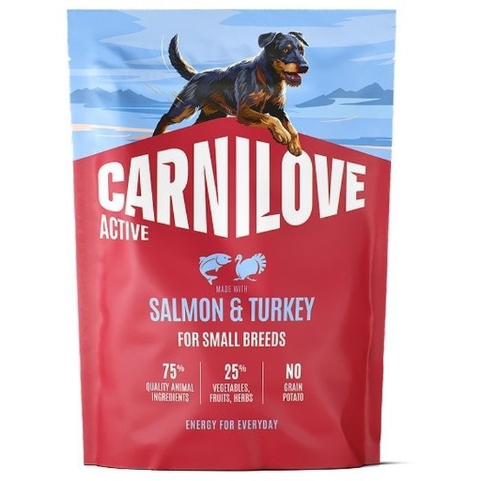 Сухой корм для собак Carnilove Active Salmon & Turkey Small Breed 4 кг (8595602581283)