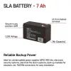 Батарея к ИБП EMOS B9691 AGM 12V 7Ah fast 4,7mm (B9691) изображение 3