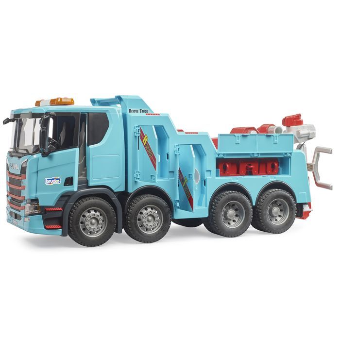 Масштабна модель автомобіля Bruder Евакуатор Scania Super 560R для вантажних авто (03553) зображення 6