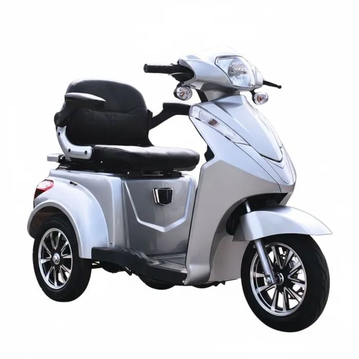 Электроскутер VISTA-2 (T408-2) 1000Вт 60В 20Агод, Silver (303290)