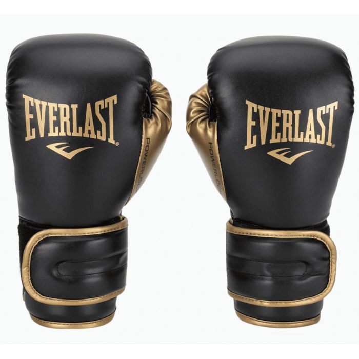Боксерские перчатки Everlast PowerLock Boxing Training Gloves P00002304 сірий, чорний 10 унцій (009283608521) изображение 3