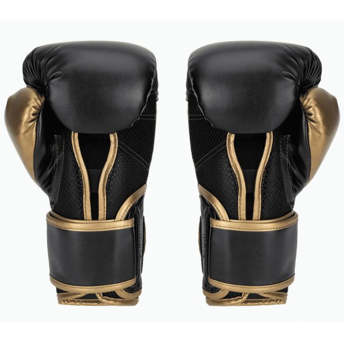 Боксерские перчатки Everlast PowerLock Boxing Training Gloves P00002304 сірий, чорний 10 унцій (009283608521) изображение 4