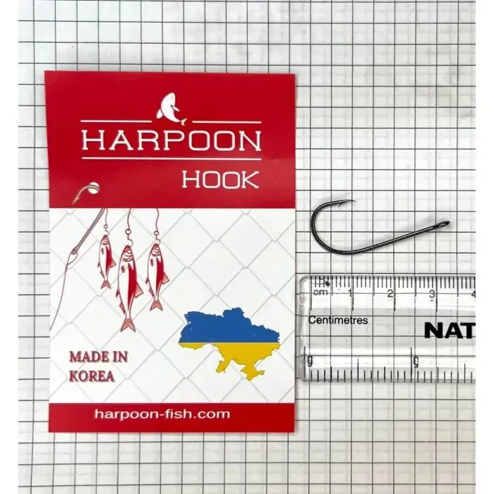 Крючок Harpoon BIG EAR No.1/0 5шт (7407000008310)