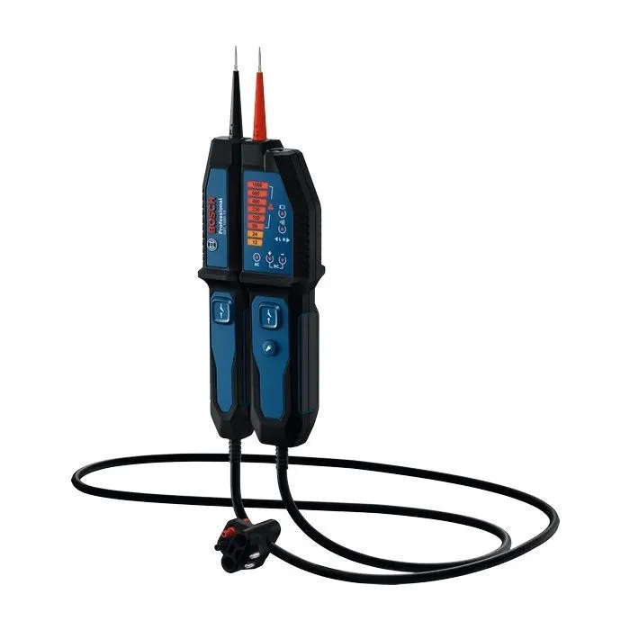 Тестер автомобільний Bosch Professional, GVT 1000-15, 0–1000V, 2xAA 1.5V (0.601.077.800)