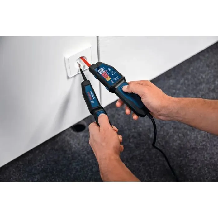 Тестер автомобильный Bosch Professional, GVT 1000-15, 0-1000V, 2xAA 1.5V (0.601.077.800) изображение 6