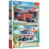 Пазл Trefl KAZSTUDIO Машини рятувальників 2х24 елемента (5900511344479)