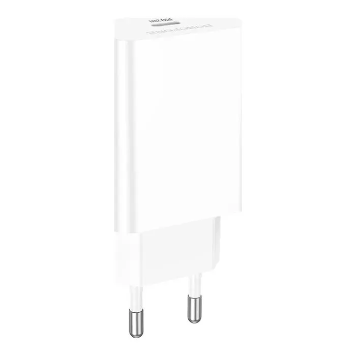 Зарядное устройство BOROFONE BA21A USB-C PD20W white (6941991111402) изображение 4