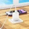 Зарядное устройство BOROFONE USB-C PD20W + cable USB-C to Lightning white (6941991111419) изображение 7
