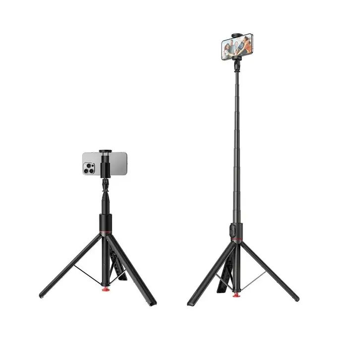 Штатив Acefast E31 selfie stick with automatic tripod Black (6974316284888) зображення 3