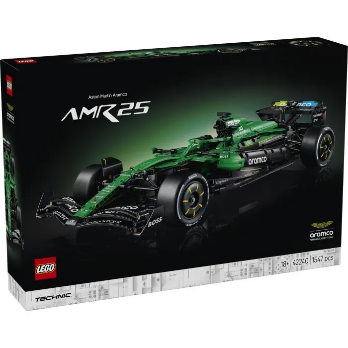 Конструктор LEGO Technic Автомобиль "Формула-1" Aston Martin Aramco AMR25 (42240)