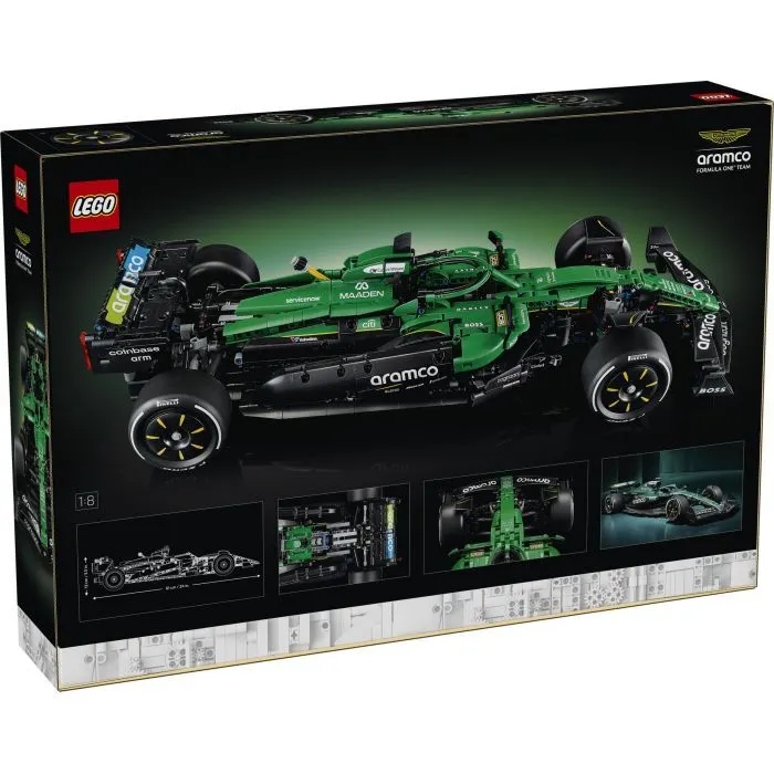 Конструктор LEGO Technic Автомобиль "Формула-1" Aston Martin Aramco AMR25 (42240) изображение 9