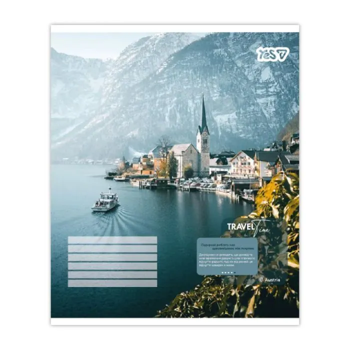 Тетрадь Yes Travel line А5 96 листов, клетка (768826) изображение 5