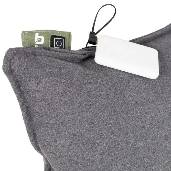 Туристична подушка Bo-Camp з підігрівом Skudde USB Powerbank Grey (1849355) (DAS303864) зображення 5