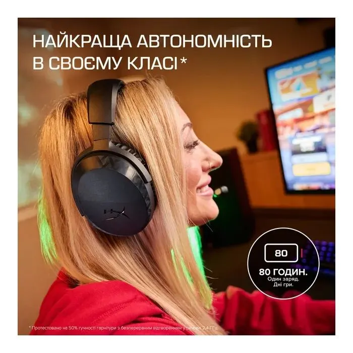 Наушники HyperX CloudX Stinger 3 Wireless Black for Xbox (BS1U0AA) изображение 9