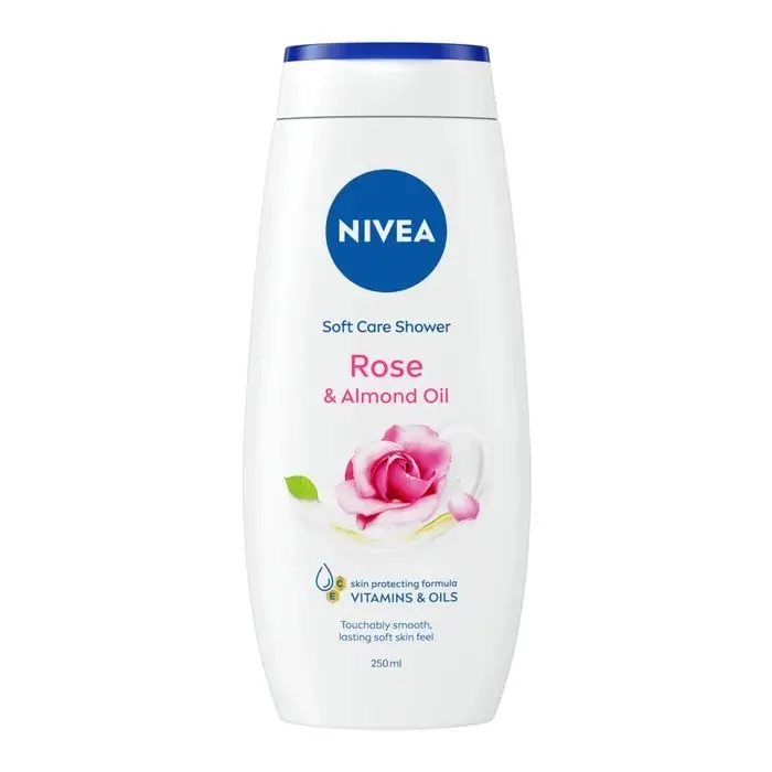 Гель для душа Nivea Rose & Almond Oil Care Shower 250 мл (9005800222936)