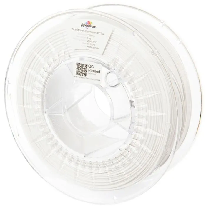 Пластик для 3D-принтера Spectrum PCTG Premium 1.75mm 1kg White, Arctic RAL 9016 (80660)