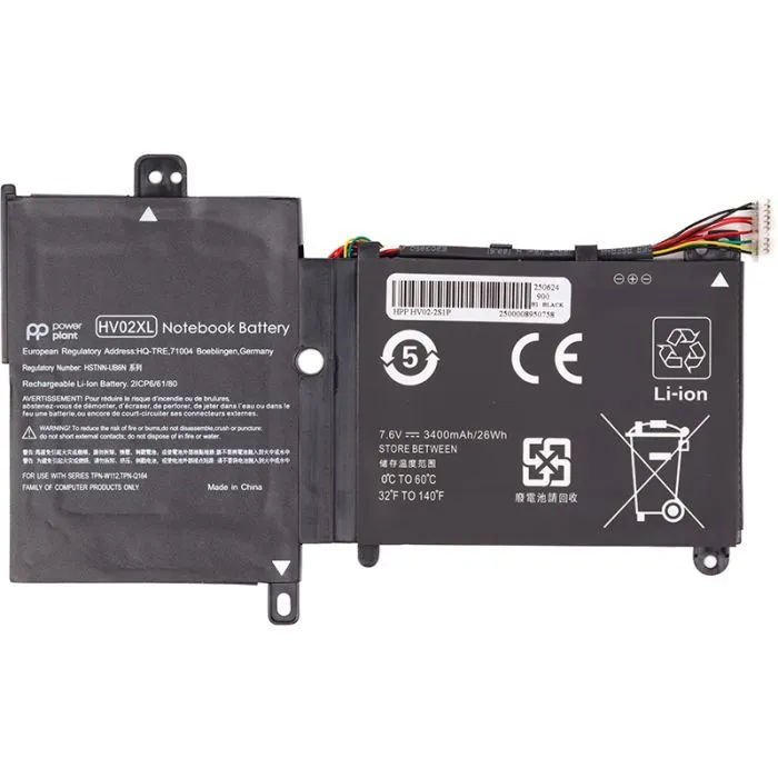 Аккумулятор для ноутбука HP Pavilion X360 11-K (HV02XL) 7.6V 3400mAh PowerPlant (NB462490)