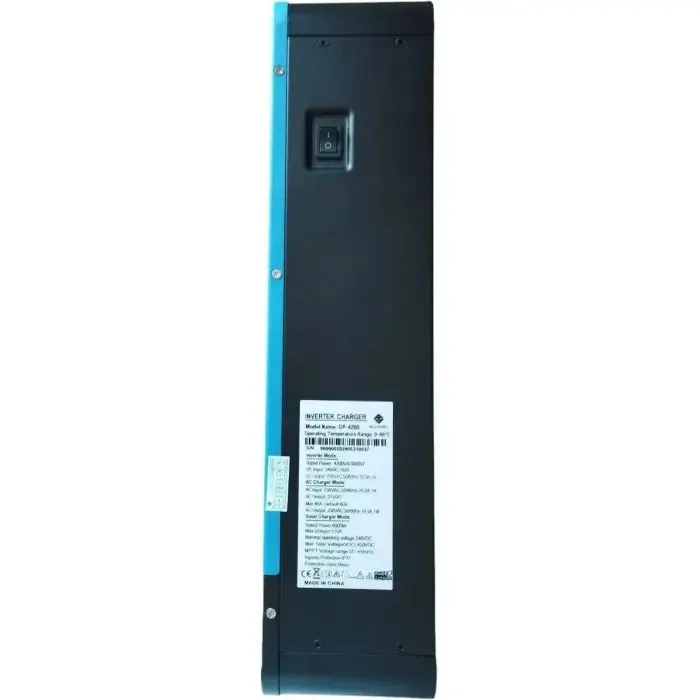 Сонячний інвертор Sumry SP-4200H-24 3800W 24V 1 MPPT 220V 1ф (SP-4200H-24) зображення 5