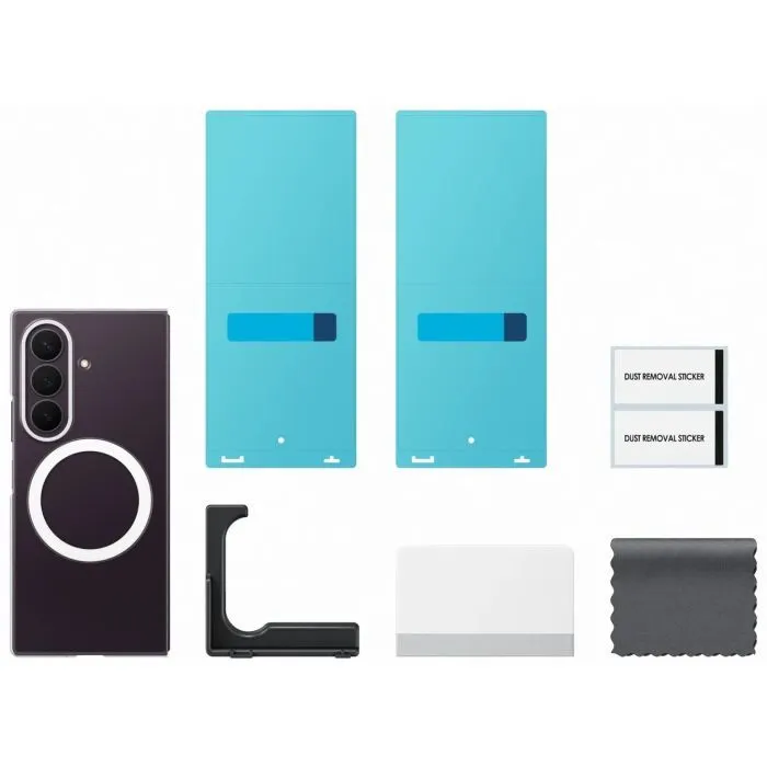 Чохол до мобільного телефона Samsung Galaxy Fold 8 Ultra Clear Magnet Transparent (EF-CF976CTEGUA) зображення 5