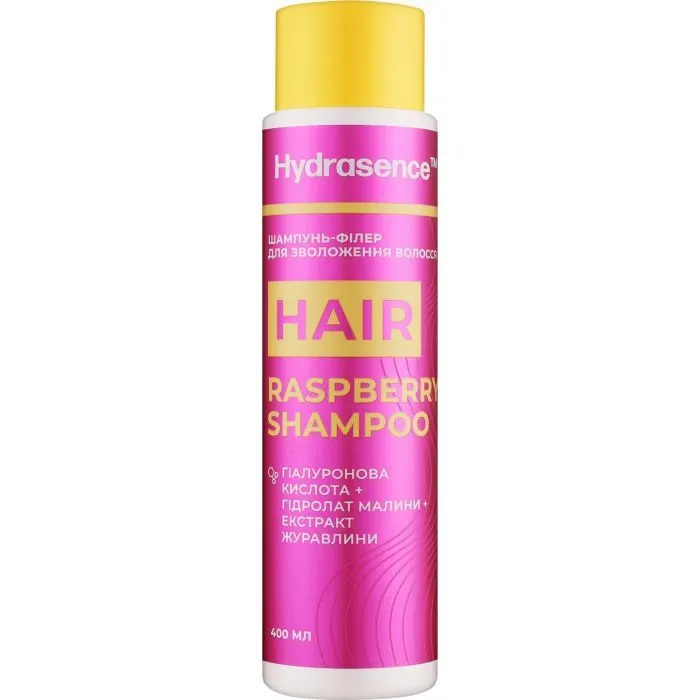 Шампунь Hydrasence Hair Raspberry Shampoo Для увлажнения волос 400 мл (4823122903730)