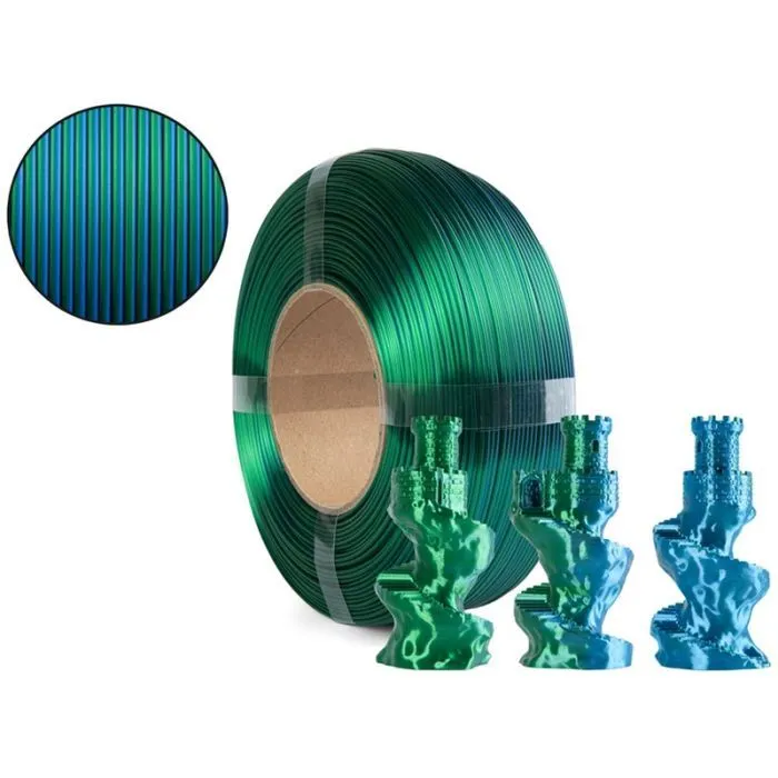 Пластик для 3D-принтера Spectrum PLA Magic Silk ReFill 1.75mm 1kg Lagoon Breeze (81429) изображение 3