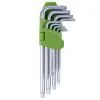 Ключ Alloid вигнутий TORX, подовжених, 9шт. (HT-0918)