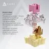 Клавіатура Ajazz AK690 Peach Mist Switch USB UA White (AK690-PM-W) зображення 12