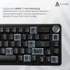 Клавіатура Ajazz AK690 Peach Mist Switch USB UA White (AK690-PM-W) зображення 14
