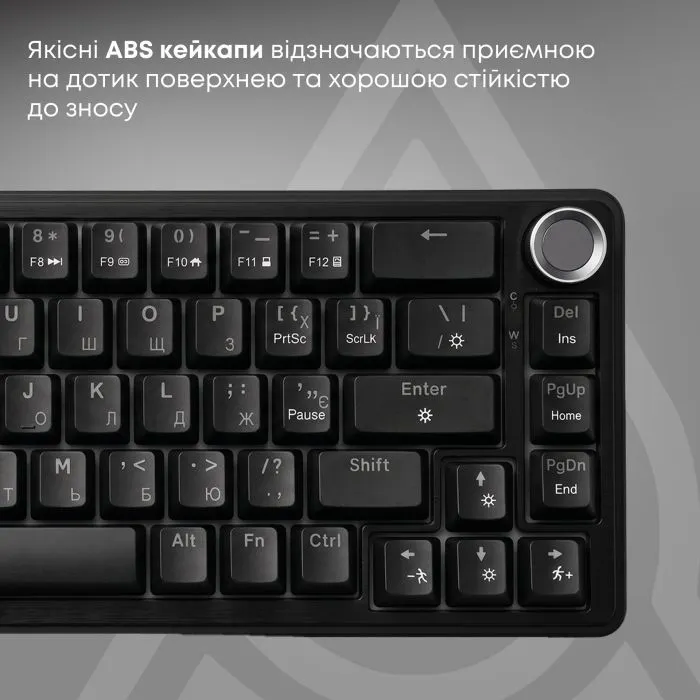 Клавіатура Ajazz AK690 Peach Mist Switch USB UA White (AK690-PM-W) зображення 9