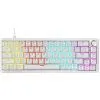 Клавіатура Ajazz AK690 Peach Mist Switch USB UA White (AK690-PM-W)