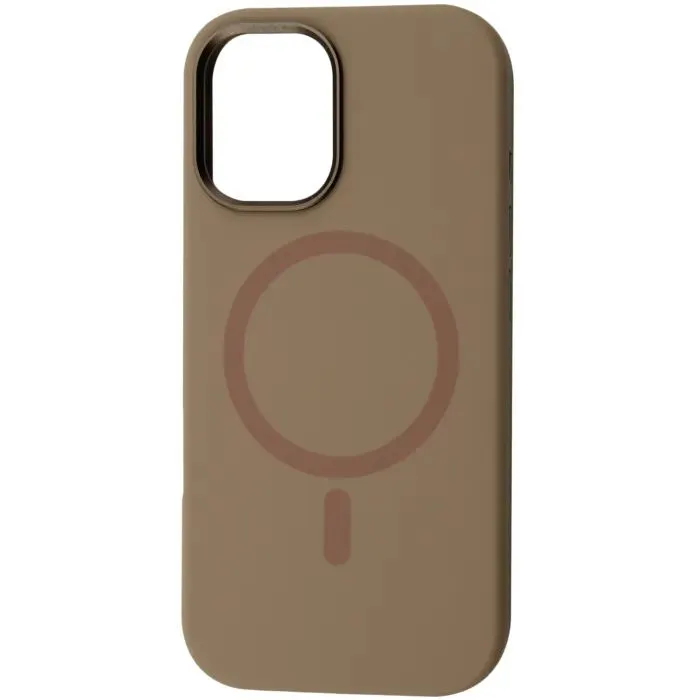 Чохол до мобільного телефона BeCover FIBRA Silicone OmniMag Apple iPhone 17 Brown (716196)