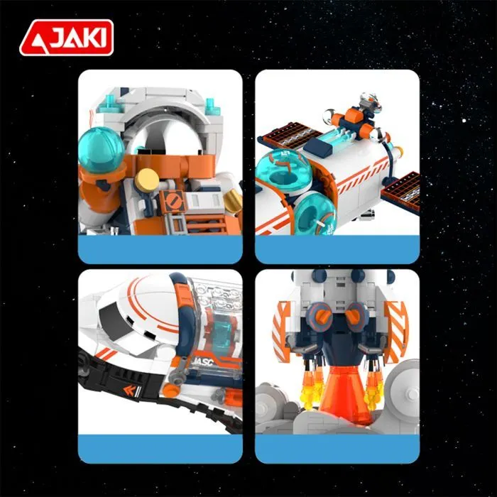 Конструктор JAKI Космос Космічна станція 327 елементів (JK8506) зображення 4