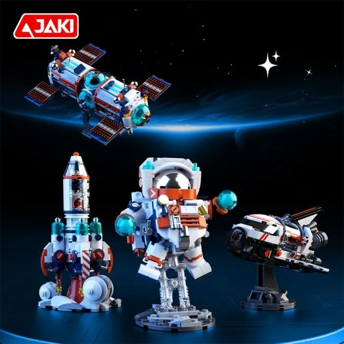 Конструктор JAKI Космос Космічна станція 327 елементів (JK8506) зображення 5