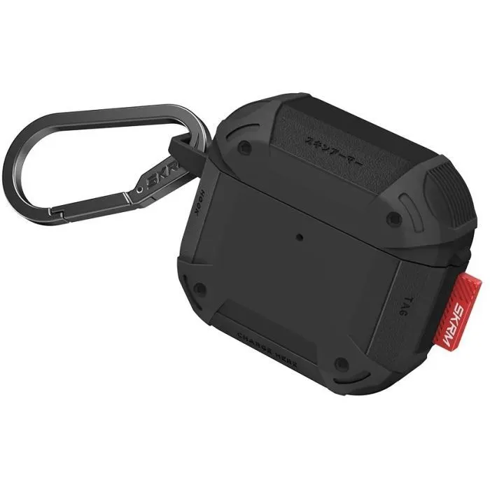 Чохол для навушників Skinarma Чохол Skinarma Mecha CE для AirPods 4 black SK-AP4MECCE-BLK 8886461247220 (8886461247220)