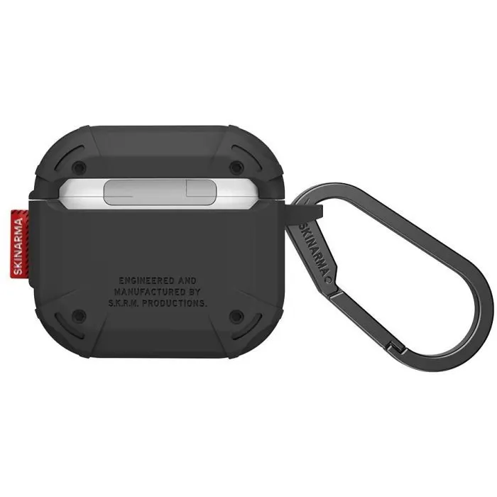 Чохол для навушників Skinarma Чохол Skinarma Mecha CE для AirPods 4 black SK-AP4MECCE-BLK 8886461247220 (8886461247220) зображення 2