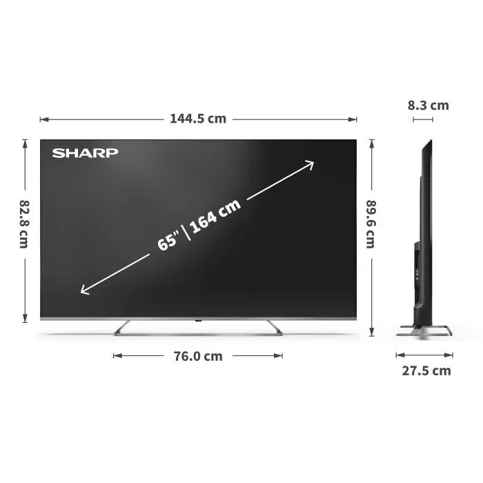 Телевізор Sharp 65JP7265E (4T-C65JP7265EB) зображення 6