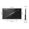 Телевізор Sharp 65JP7265E (4T-C65JP7265EB) зображення 6