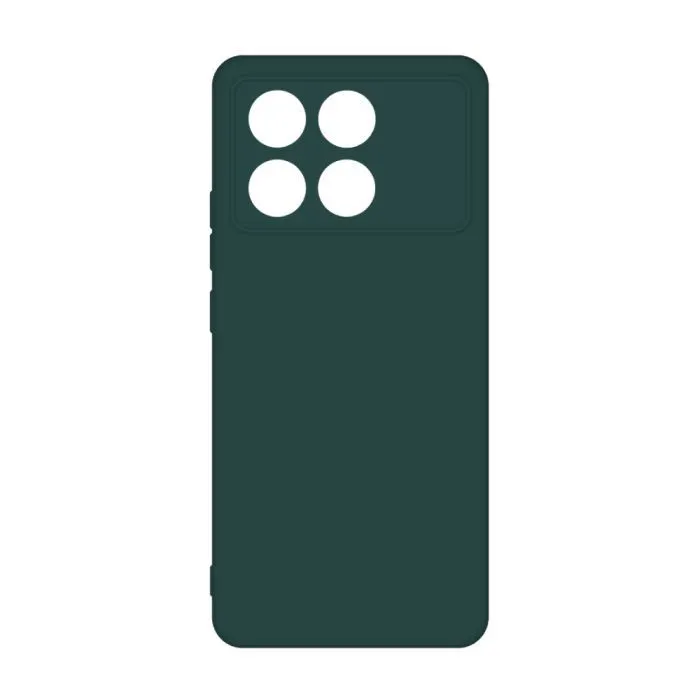 Чохол до мобільного телефона Intaleo Silicone Poco X6 Pro Dark Green (1283126600494)
