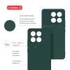 Чохол до мобільного телефона Intaleo Silicone Poco X6 Pro Dark Green (1283126600494) зображення 5