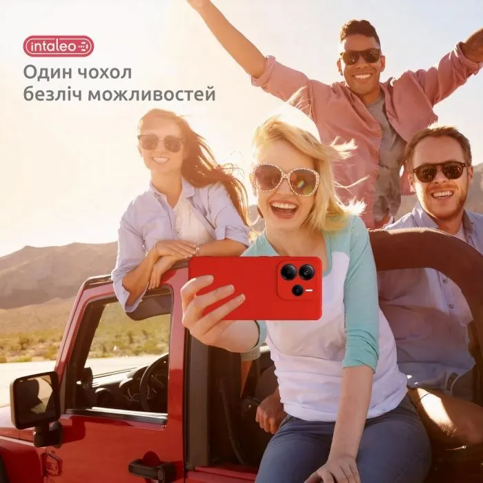 Чохол до мобільного телефона Intaleo SoftShell Xiaomi Redmi Note 14S 4G Red (1283126624964) зображення 6