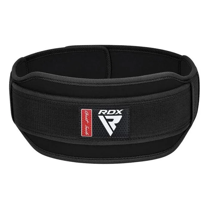 Атлетичний пояс RDX RX5 Double Belt Black L (WBD-RX5B-L) зображення 4