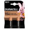 Батарейка Duracell AA лужні 2 шт. в упаковці (5000394058163 / 81551267) изображение 2