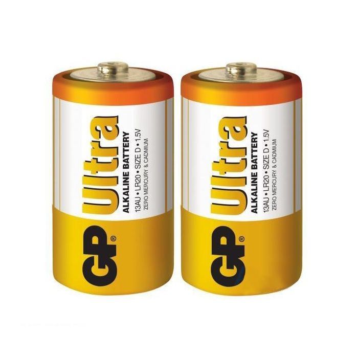 Батарейка Gp D GP Ultra LR20 * 2 (13AU-U2 / 4891199034442) изображение 2