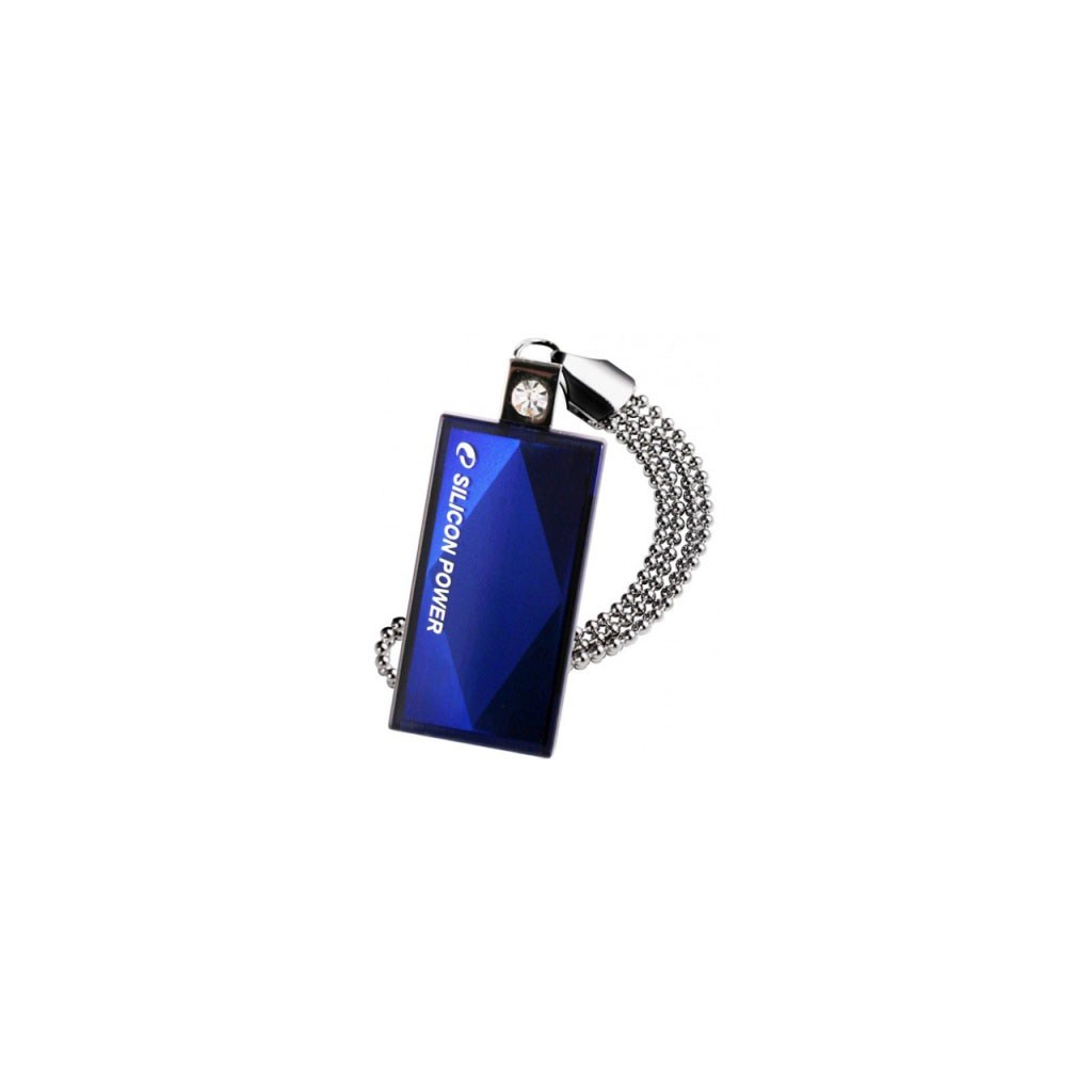 USB флеш накопитель Silicon Power 4Gb Touch 810 blue (SP004GBUF2810V1B)