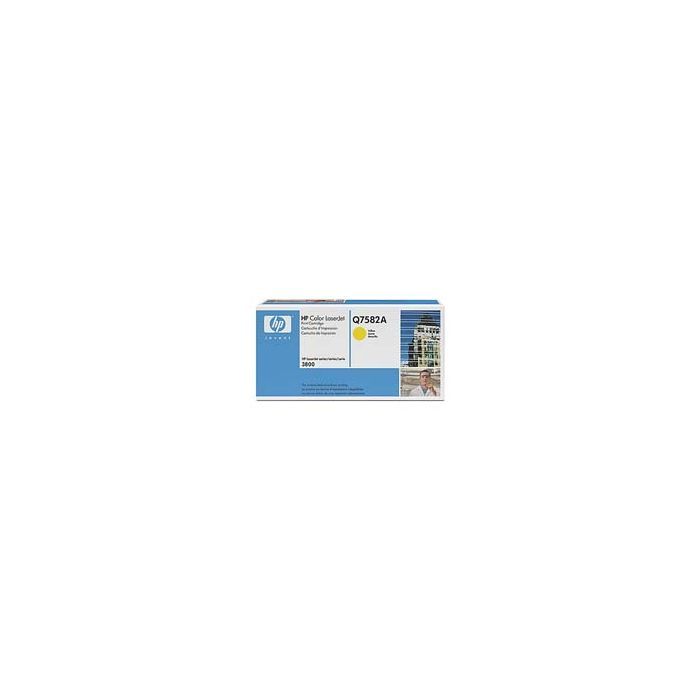 Картридж HP CLJ 3800 series/ Yellow (Q7582A)