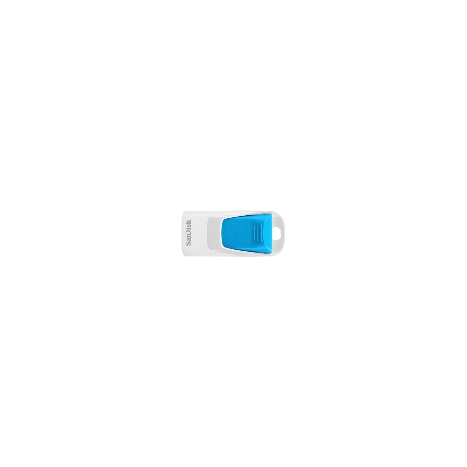 USB флеш накопитель SanDisk 8Gb Cruzer Edge White-Blue (SDCZ51W-008G-B35B)